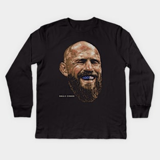 Donald Cerrone USA Mouthpiece Kids Long Sleeve T-Shirt